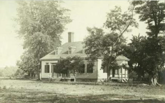 This photo of Salisbury in Chesterfield County was taken in 1888. The house burned in 1923. Courtesy of the Valentine Museum collection. 