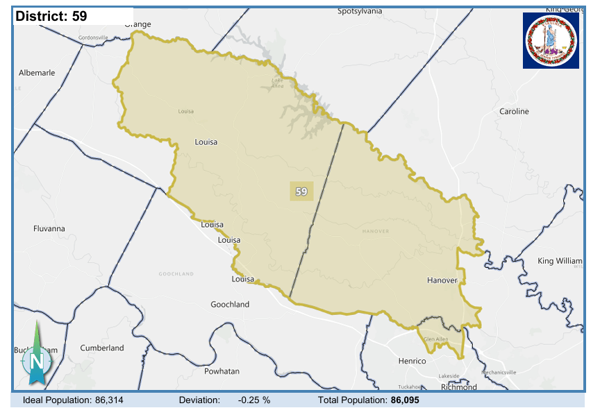 House District 59. Courtesy of Virginia Supreme Court.