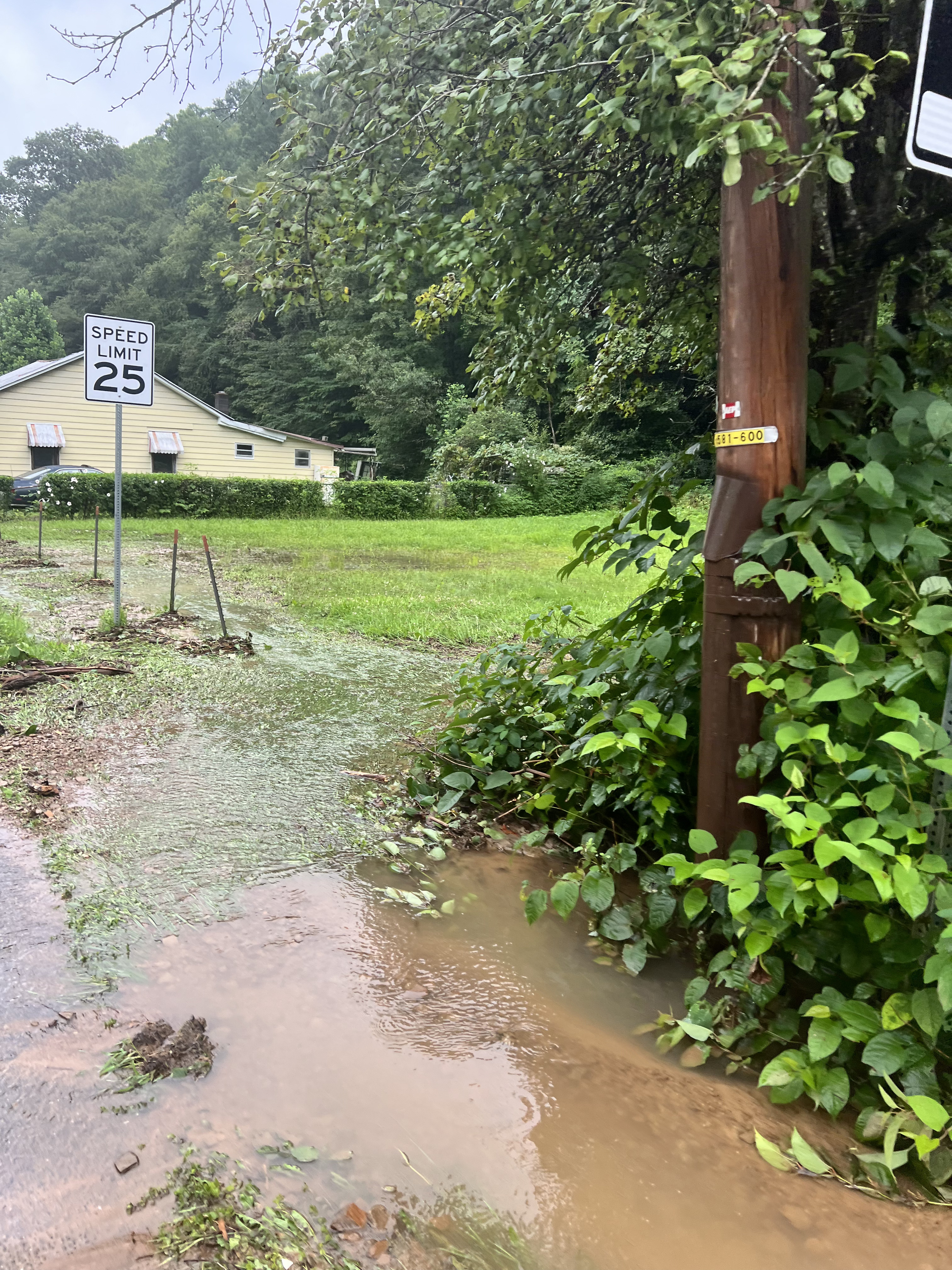 Flood damage in Dante. Courtesy of state Sen. Todd Pillion.