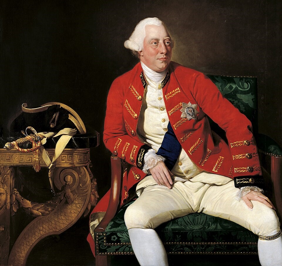 George III by Johan Zoffany. Courtesy of American Revolution Institute.