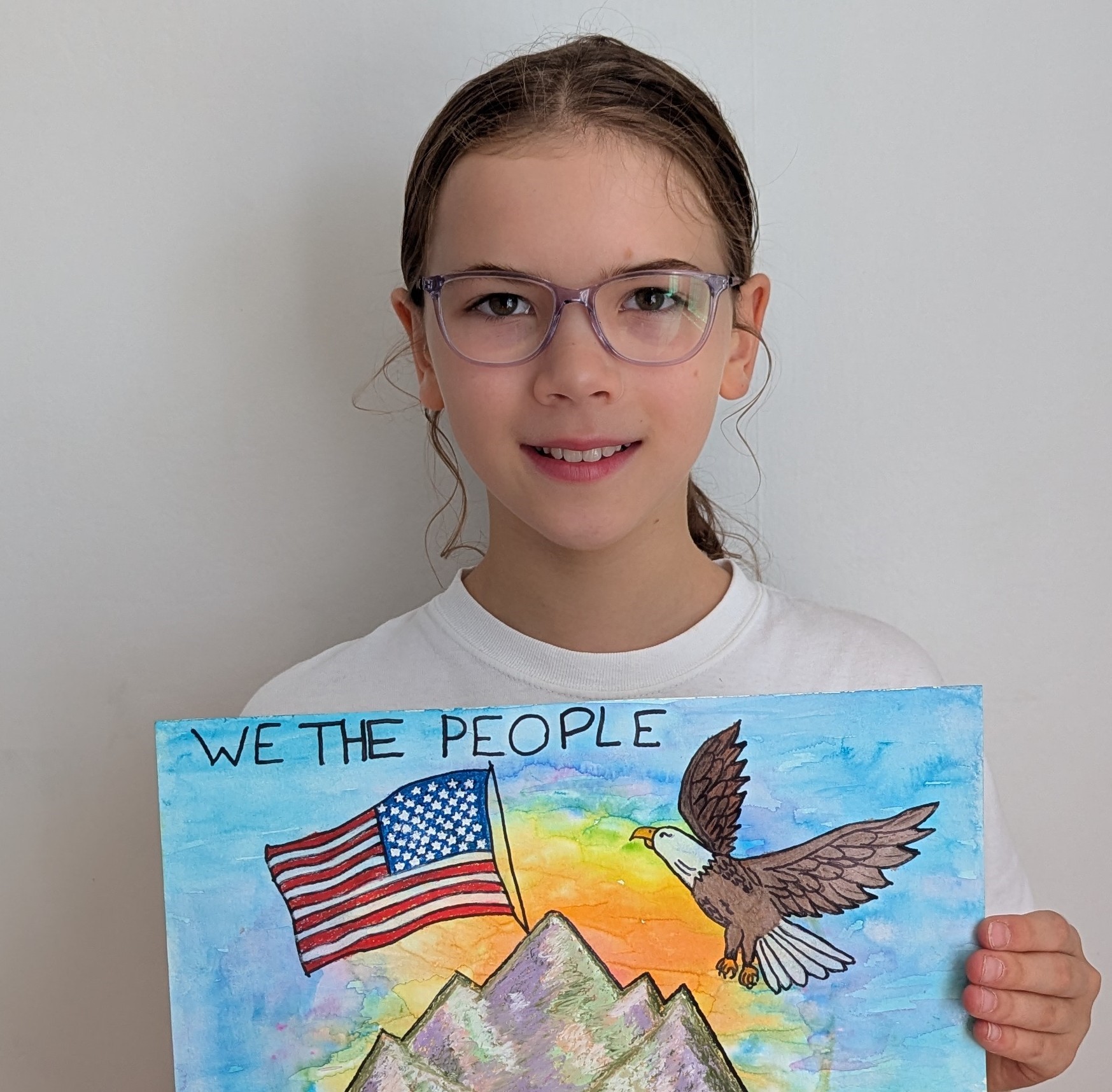 Roanoke County girl is one of 75 winners in nationwide contest: ‘What does America mean to you?’