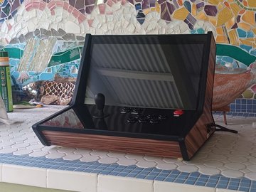 Bartop Arcade Cabinet From Scrap and E-Waste