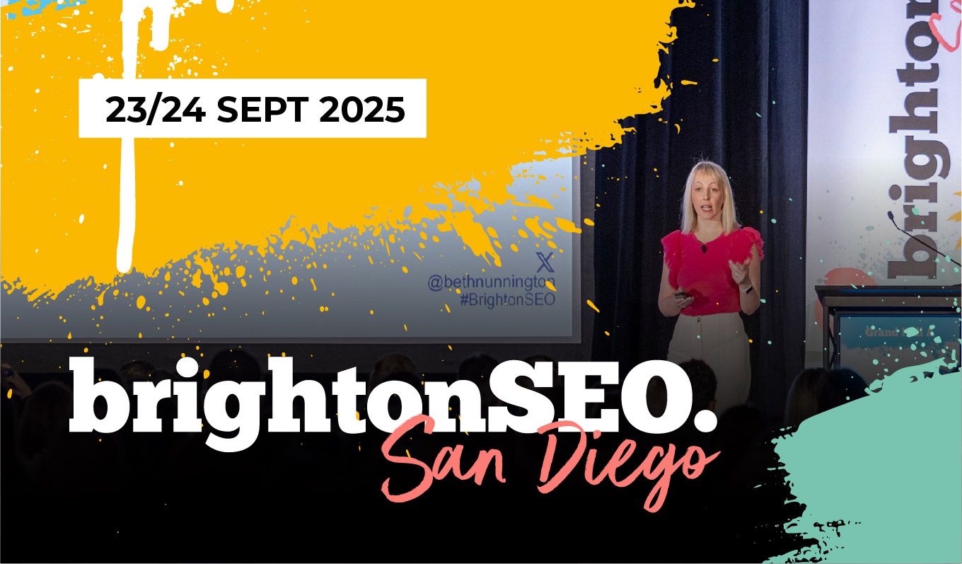 brightonSEO San Diego 2025 - the world's largest search marketing conference