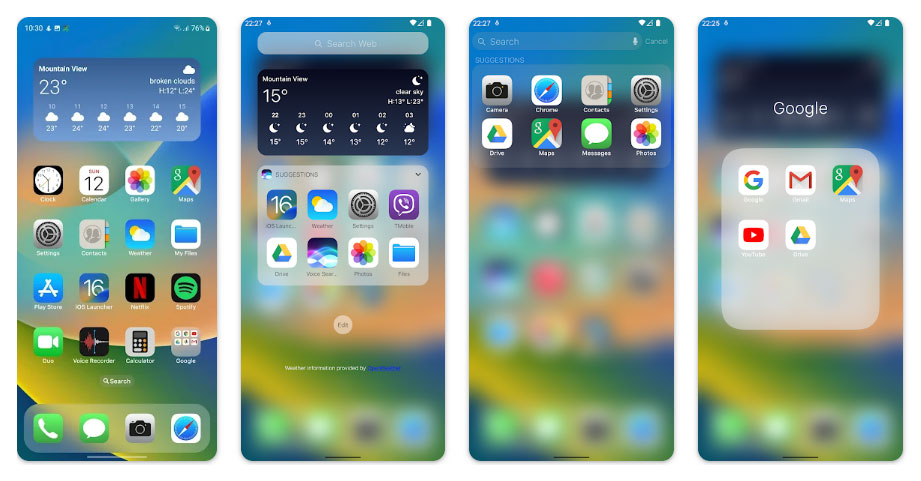 App Turns Android Interface Into Ios 16 Clone Massive Success Ubergizmo
