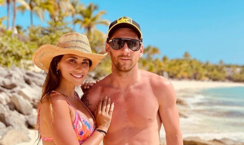 Antonella Roccuzzo Perempuan Cantik Dari Argentina Yang Setia Dampingi Messi Sejak Kecil
