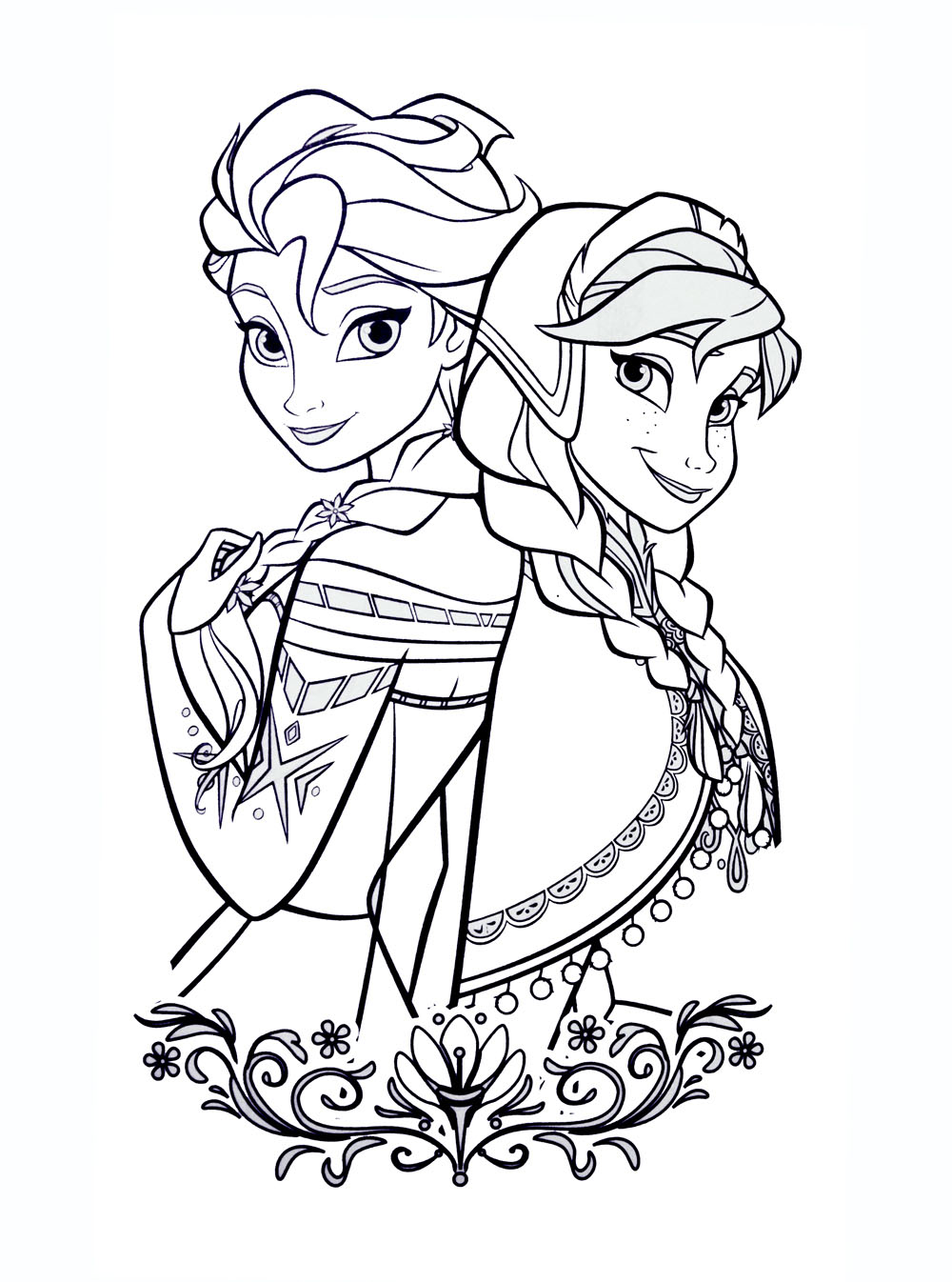 Coloriages La Reine Des Neiges A Imprimer