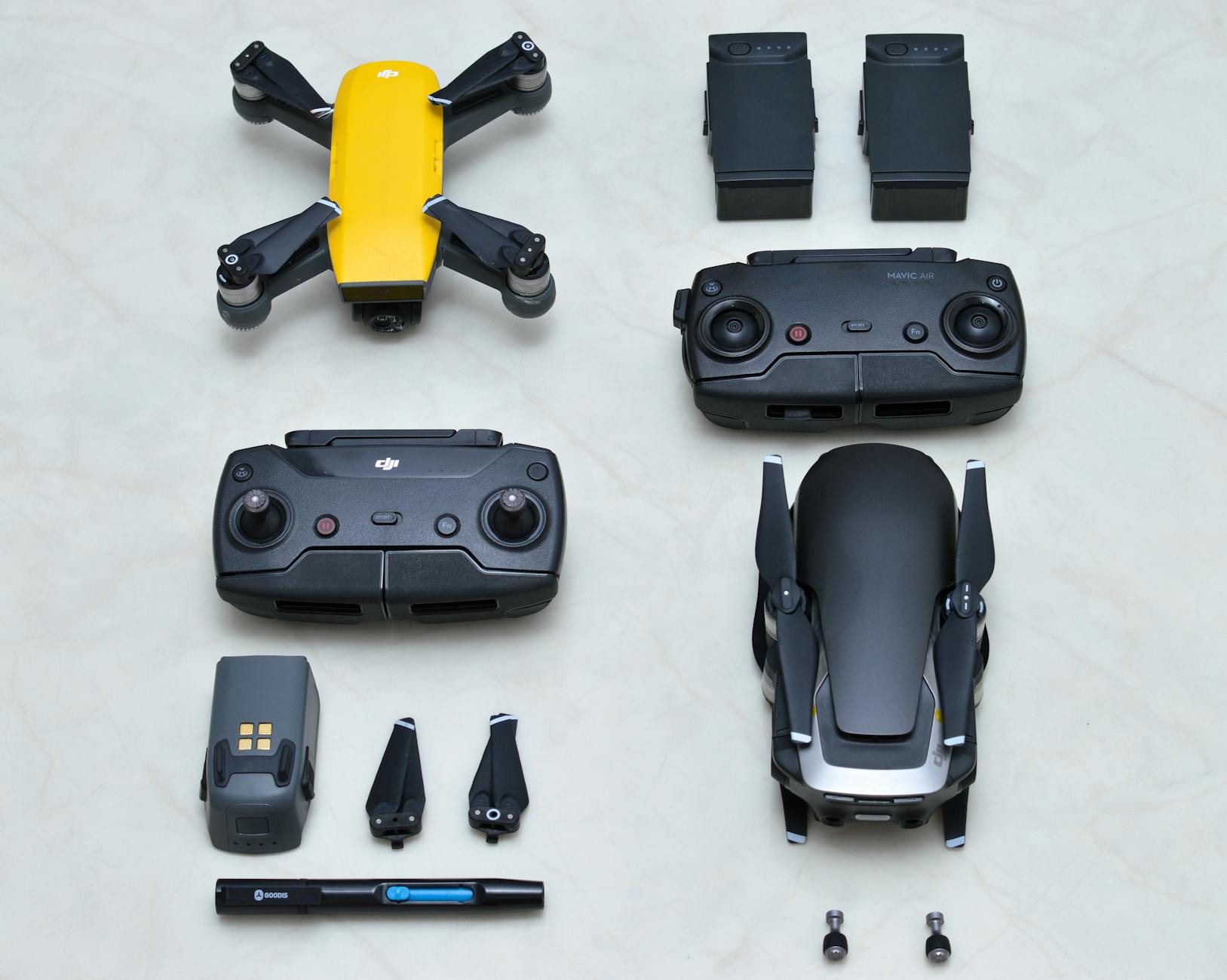 drones and their accessories