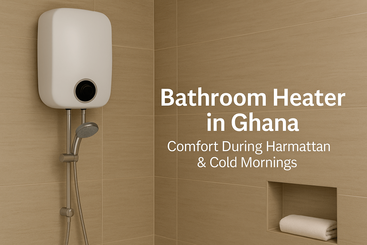 Bathroom Heaters in Ghana – Comfort During Harmattan & Cold Mornings