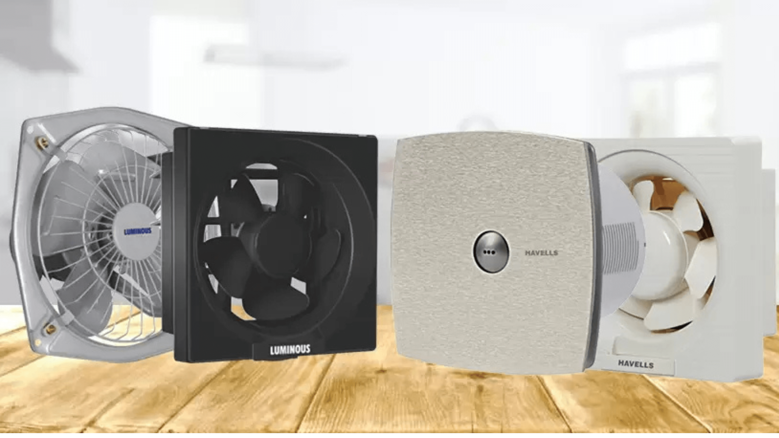 Image of types of exhaust fans