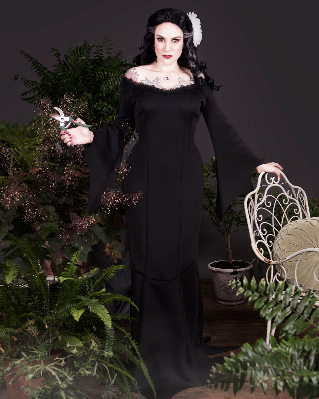 Morticia Gown A Bryant Gown Expansion Charm Patterns