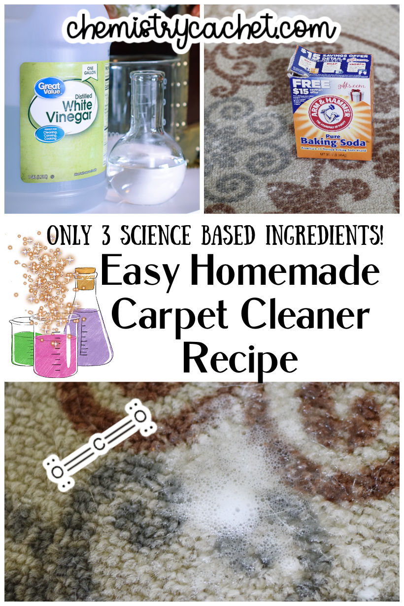 Easy Homemade Carpet Cleaner Only 3 Ingredients