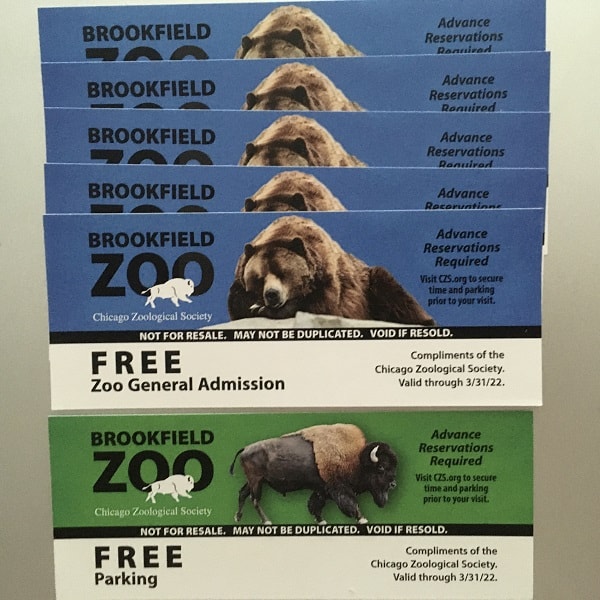 Free Brookfield Zoo Tickets Chicago Residents Updated Chicago On The Cheap