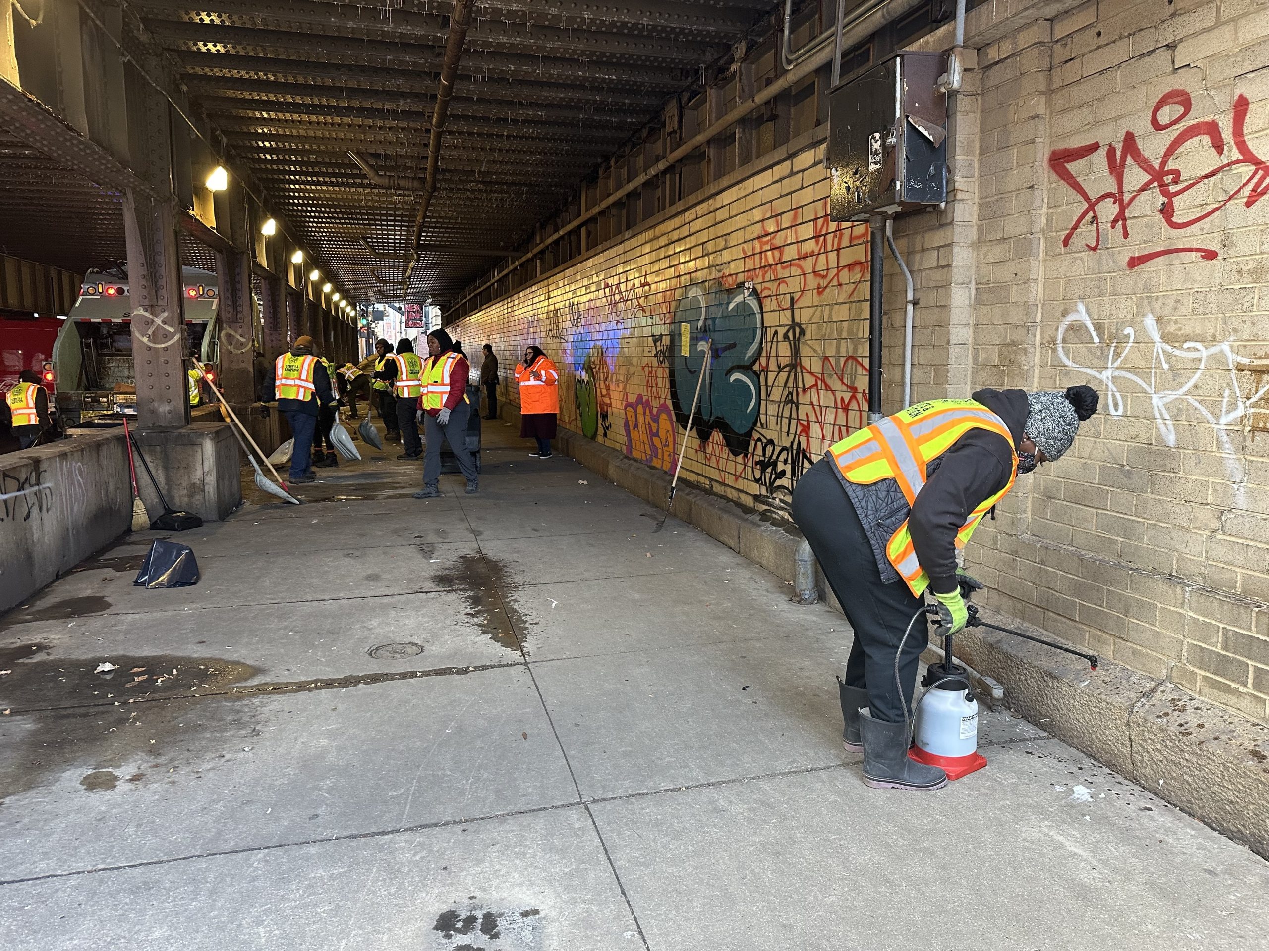 ‘They’re cleaning to get rid of us’