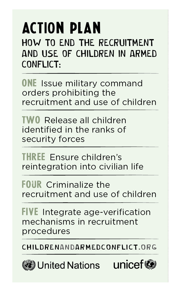 Action Plans Office Of The Special Representative Of The Secretary General For Children And Armed Conflict