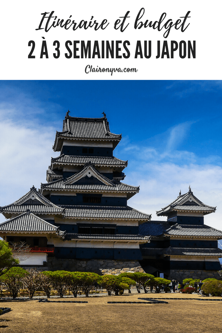 Japon Itineraire Et Budget Pour 2 Ou 3 Semaines