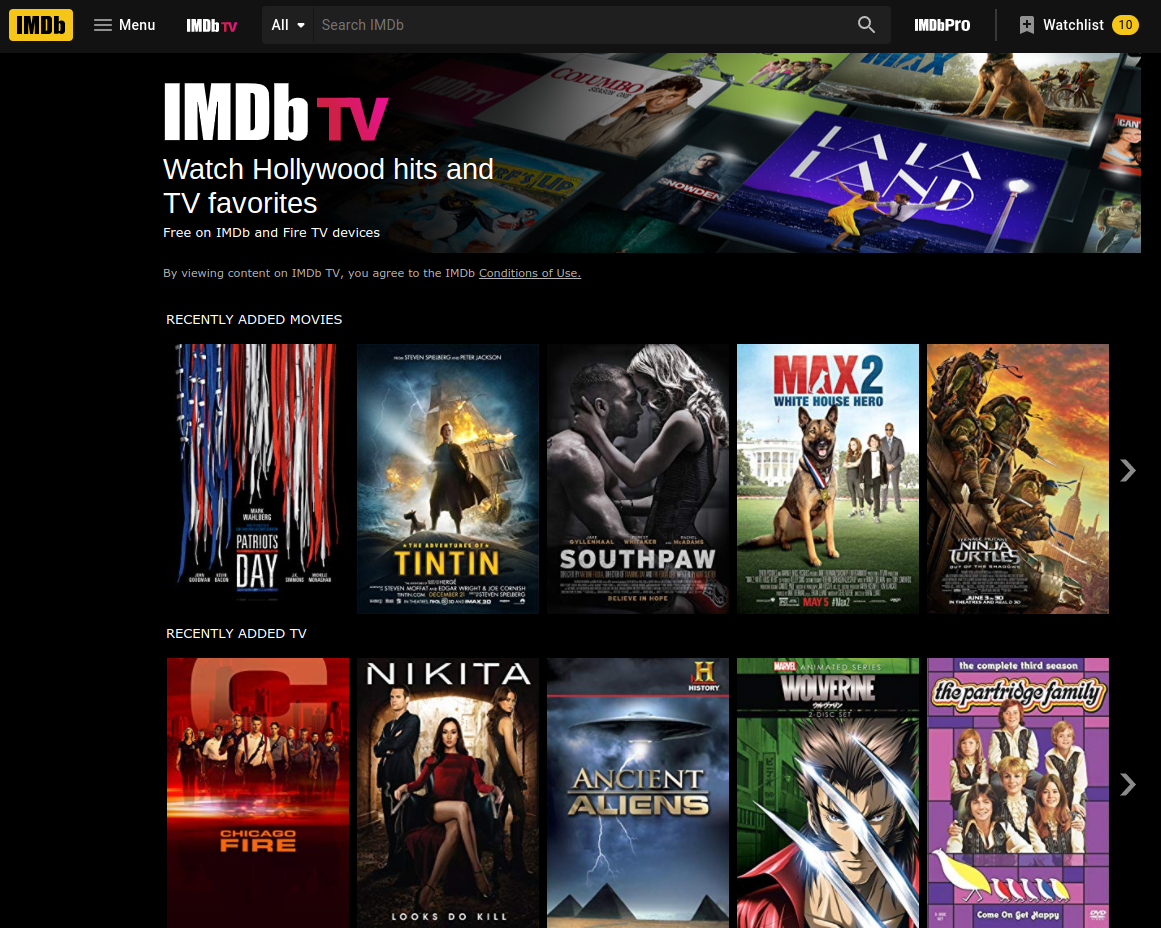 Imdb Tv Review Everything To Know About The Free Streaming Service