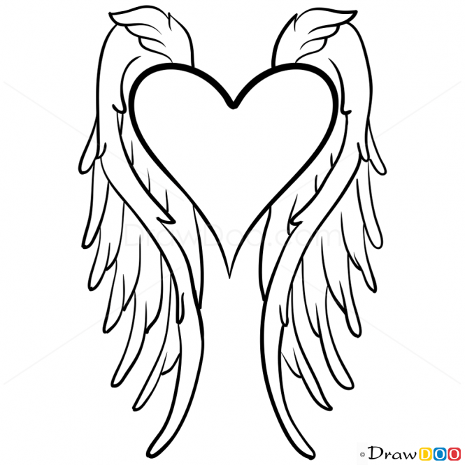 Angel Drawing Easy Free Download On Clipartmag