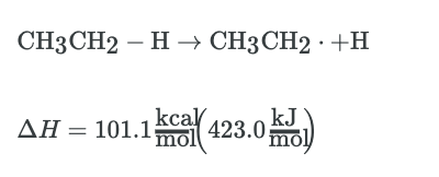 Bond Dissociation Energy As Related To Heats Of Formation Energy Changes In Chemical Reactions Mcat Content