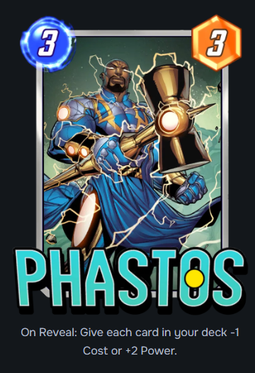 Snap Into Marvel!– Time To Learn If Phastos Is As Good As He Looks On Paper
