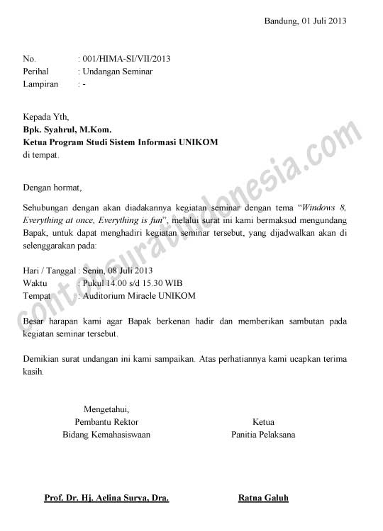 Contoh undangan rapat qurban 1438 h. Contoh Surat Undangan Rapat Panitia Qurban Berbagi Contoh Surat