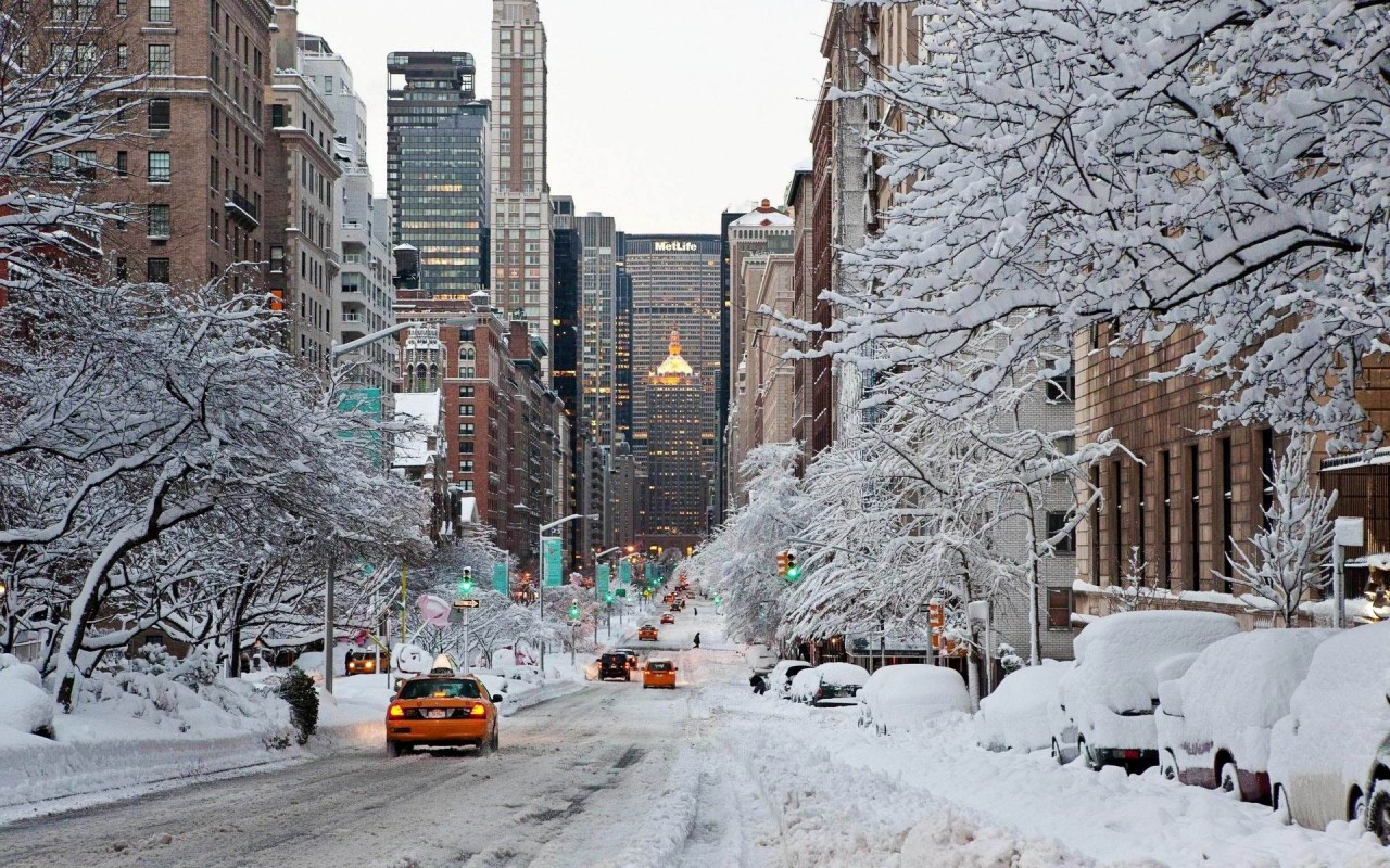 Nieve Para New York Viene Tormenta Controlandoelejido Com