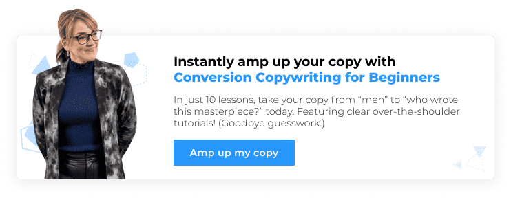 Conversion Copywriting for Beginners - use formulas and so much more