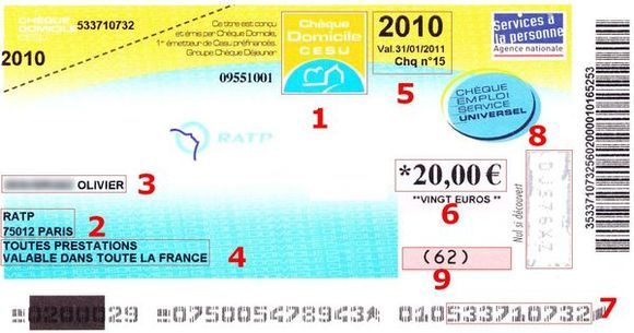 Les Tickets Cesu Ou Titres Cesu Pour Regler Des Services A Domicile