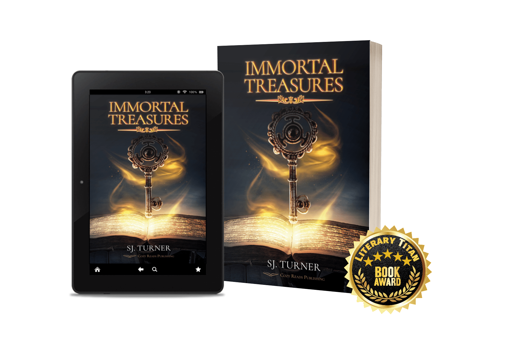 Immortal Treasure - SJ Turner - Literary Titan Award