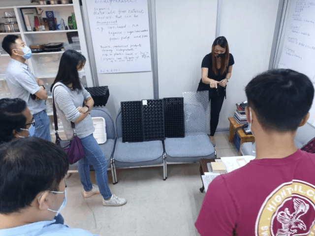 Modern-Pak factory tour.