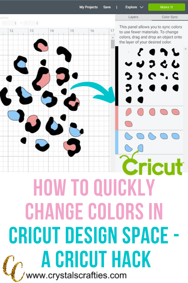 How To Quickly Change Colors In Cricut Design Space