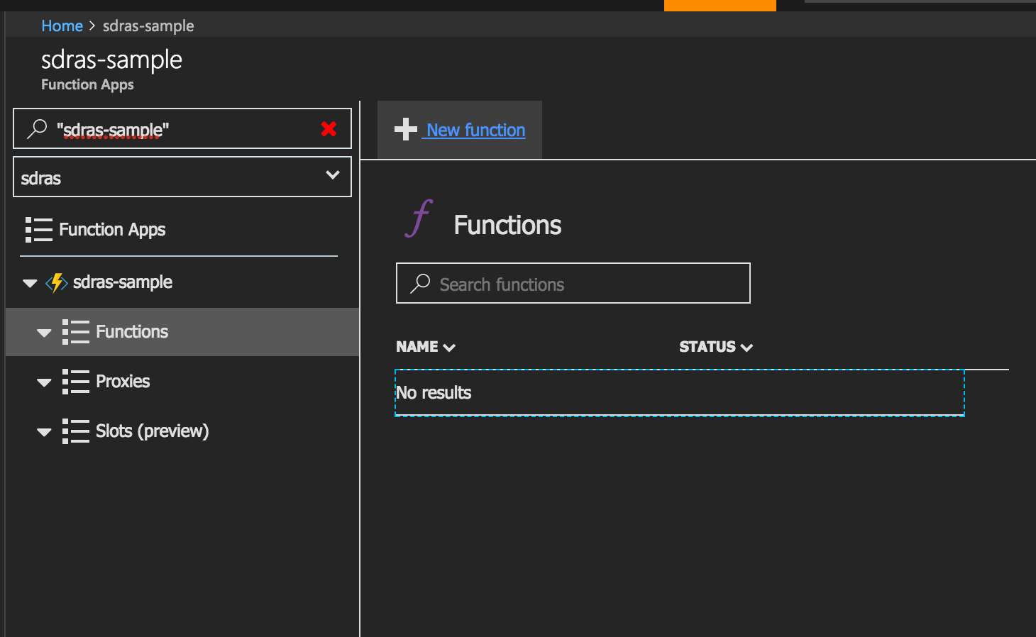 New Function in the Portal