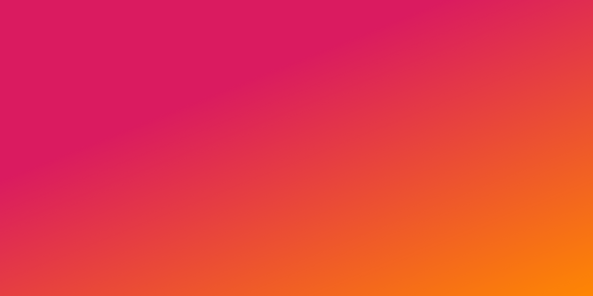 Gradient transitioning from a rich magenta color to bright orange at a 145 degree angle.