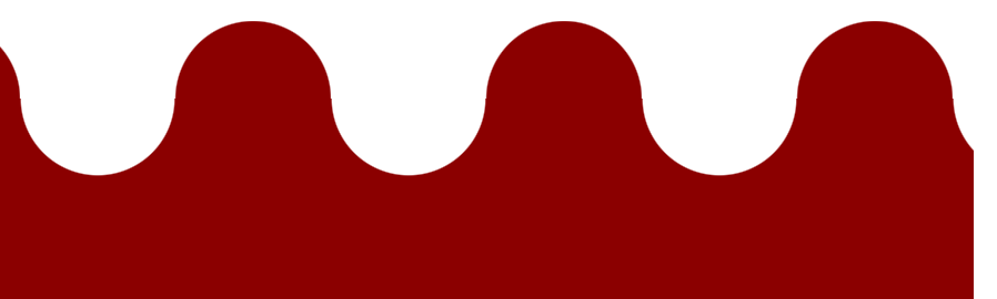 Red wave pattern.