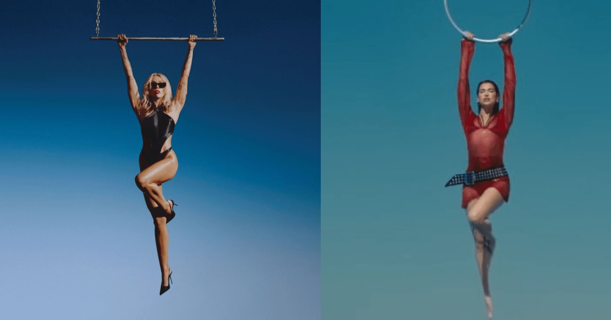 Dua Lipa Accused of Copying Miley Cyrus' 'Endless Summer Vacation' Aesthetic in 'Illusion' Music Video