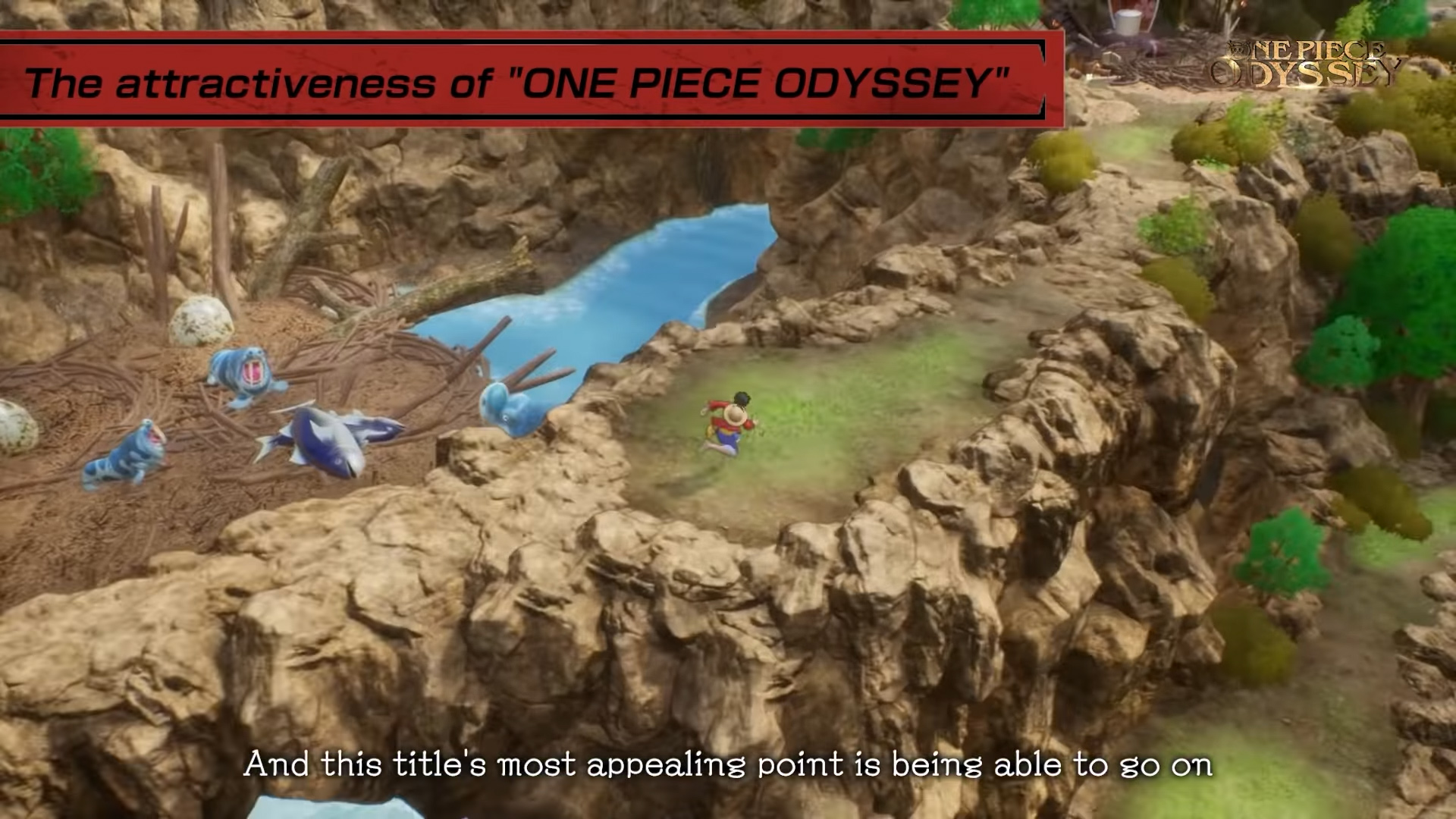 One Piece Odyssey overworld