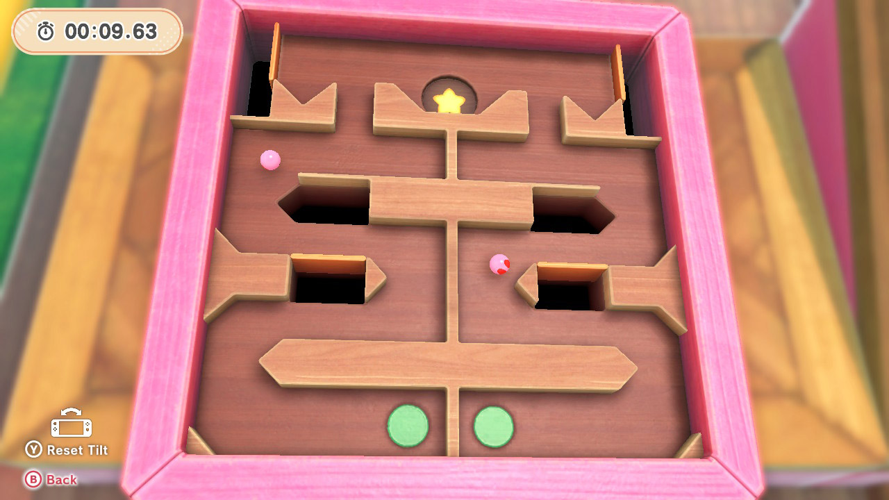 Tilt and Roll Kirby second gyro puzzle board