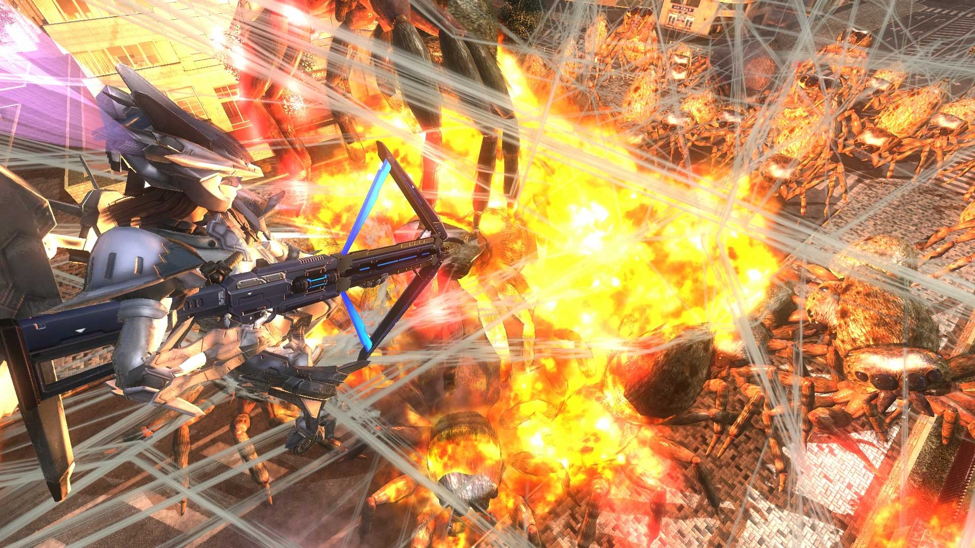 Earth Defense Force 4.1: The Shadow of New Despair spider screenshot