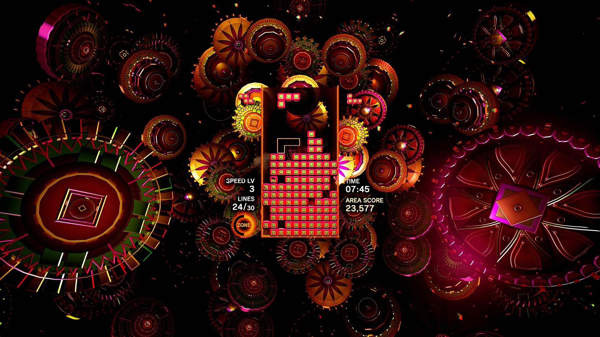 Tetris Effect: Connected screenshot