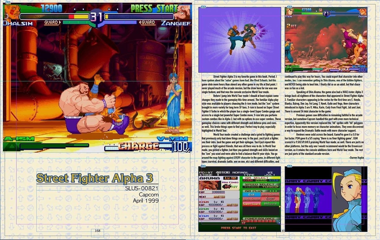 Street Fighter Alpha 3 screen