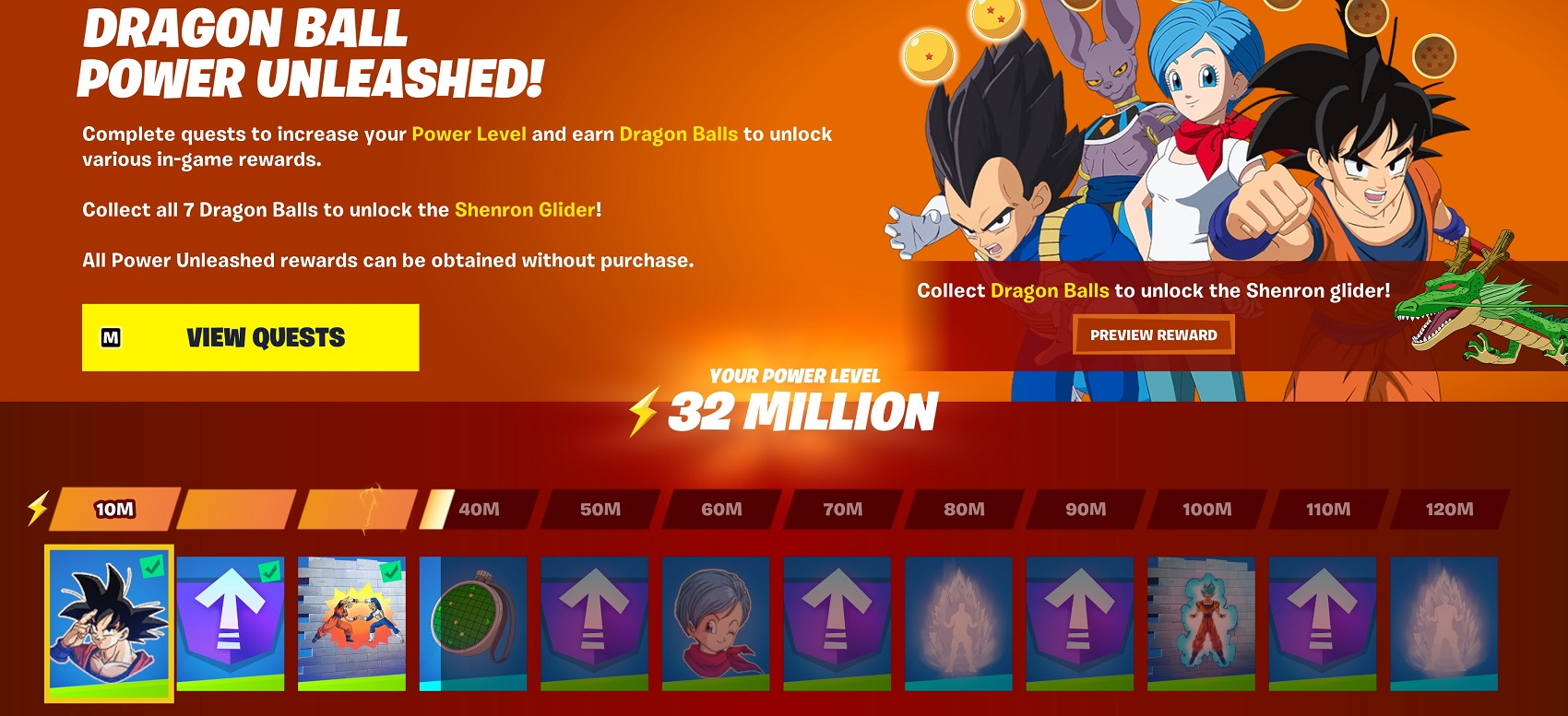 Dragon Ball x Fortnite 2