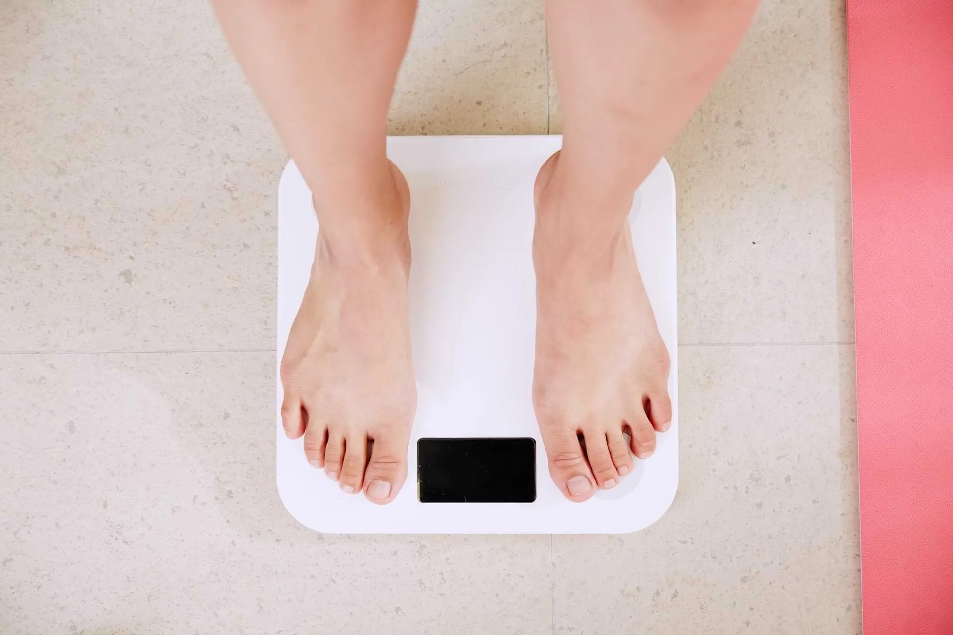 Someone Standing on a Weight Scale