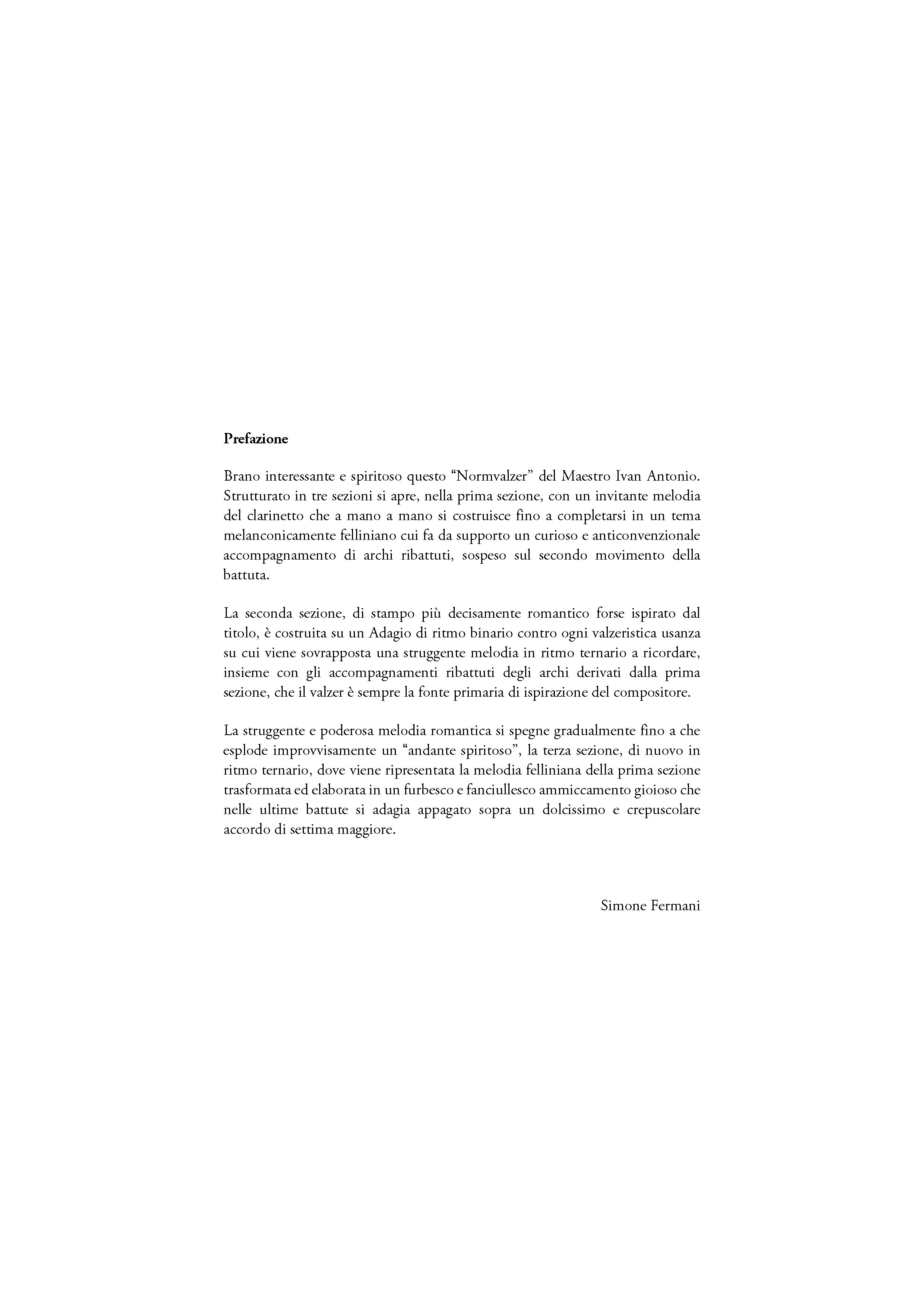 Da Vinci Publishingivan Antonio Normwalzer For Orchestra