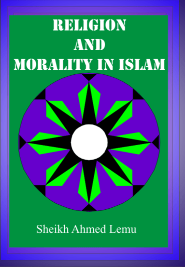 <br><br><br><br>Religion and Morality in Islam