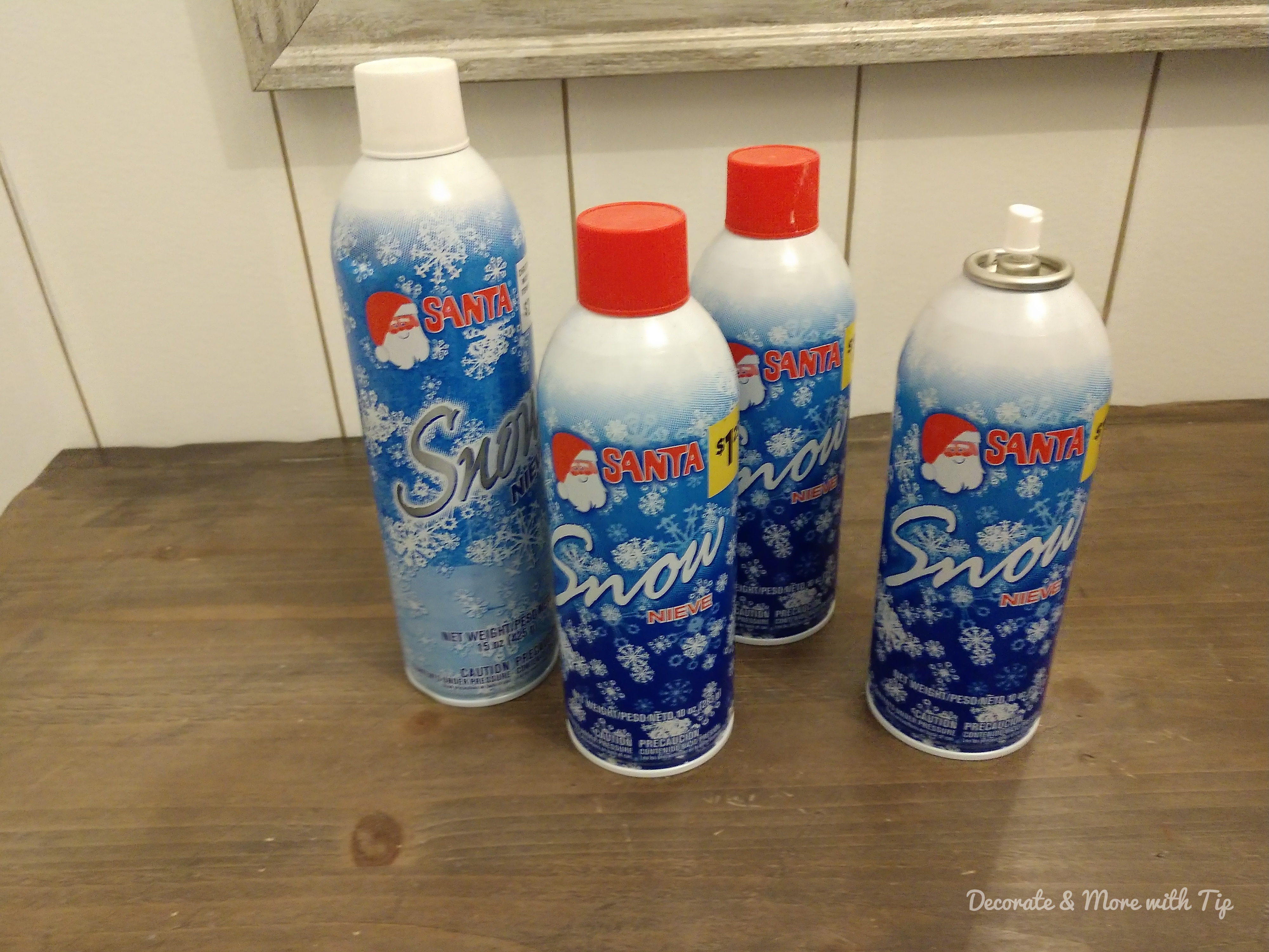 Adding Spray Snow To My Christmas Tree Decorate More With Tip