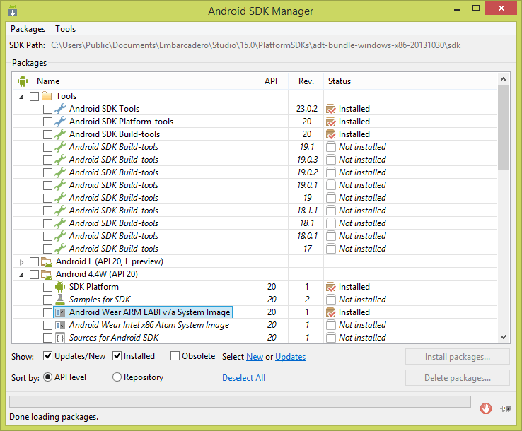 Android Wear SDK Download