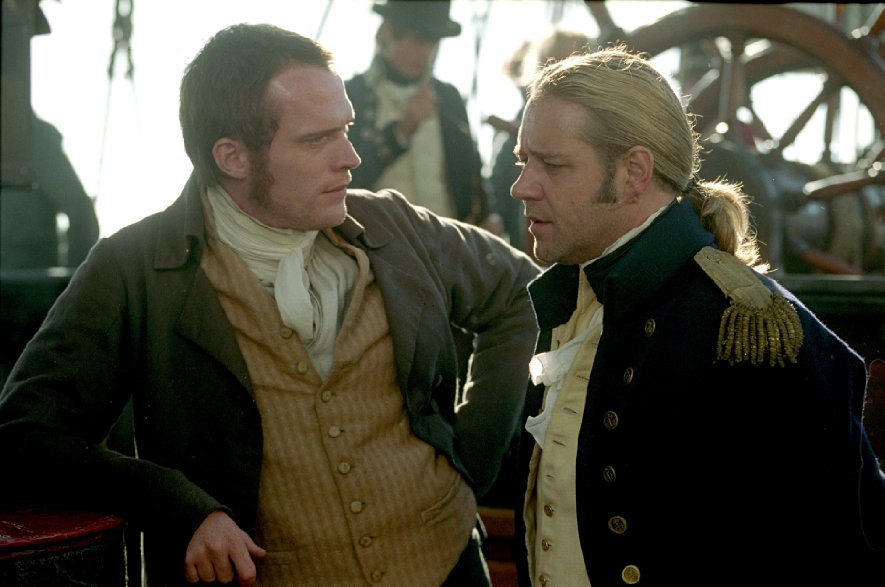 Are Russell Crowe and Paul Bettany friends?