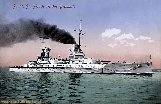 S.M.S. Friedrich der Große, Linienschiff