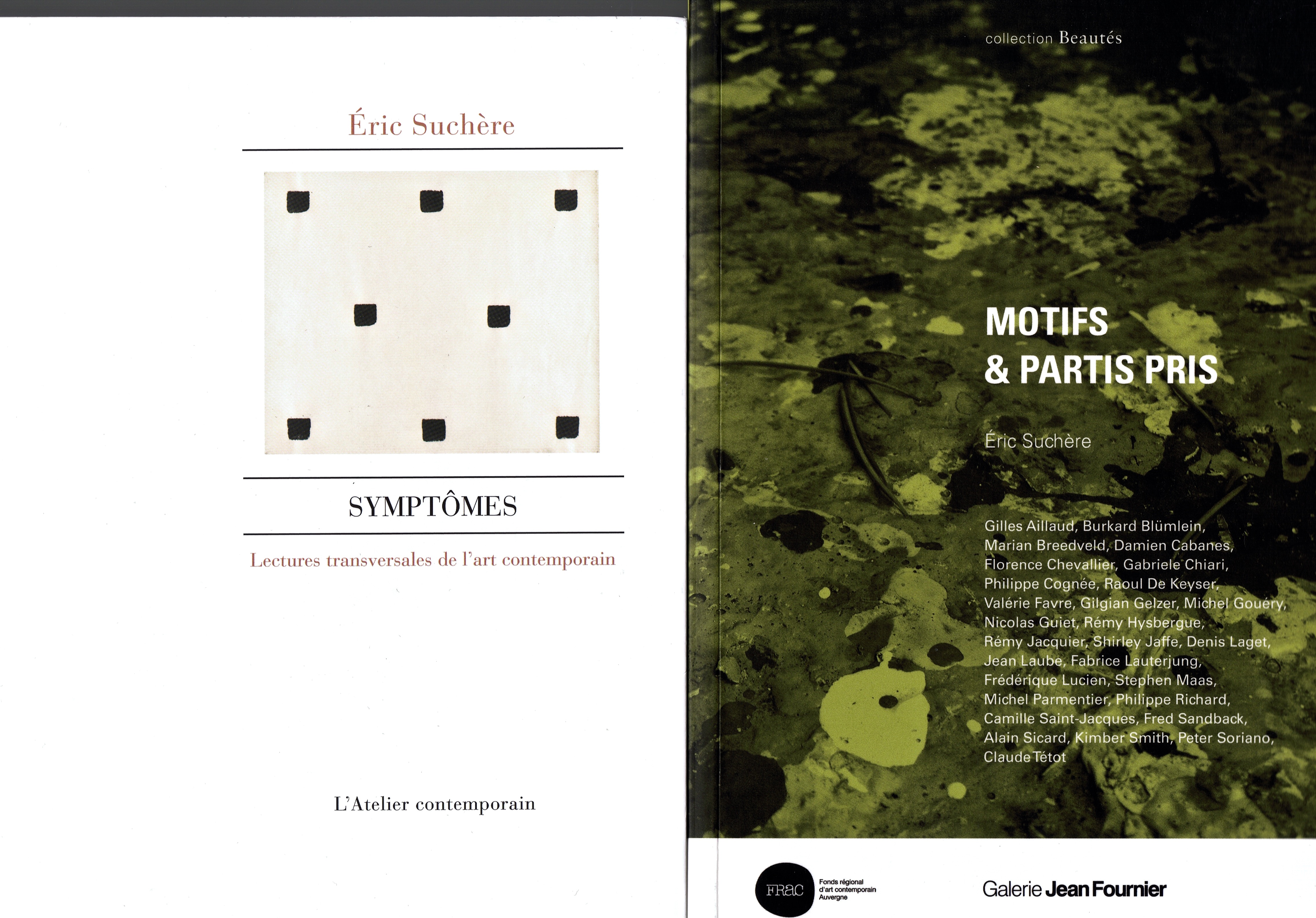 Penser L Art Autrement Eric Suchere Jack Spicer La Collection Beautes Et Jean Fournier