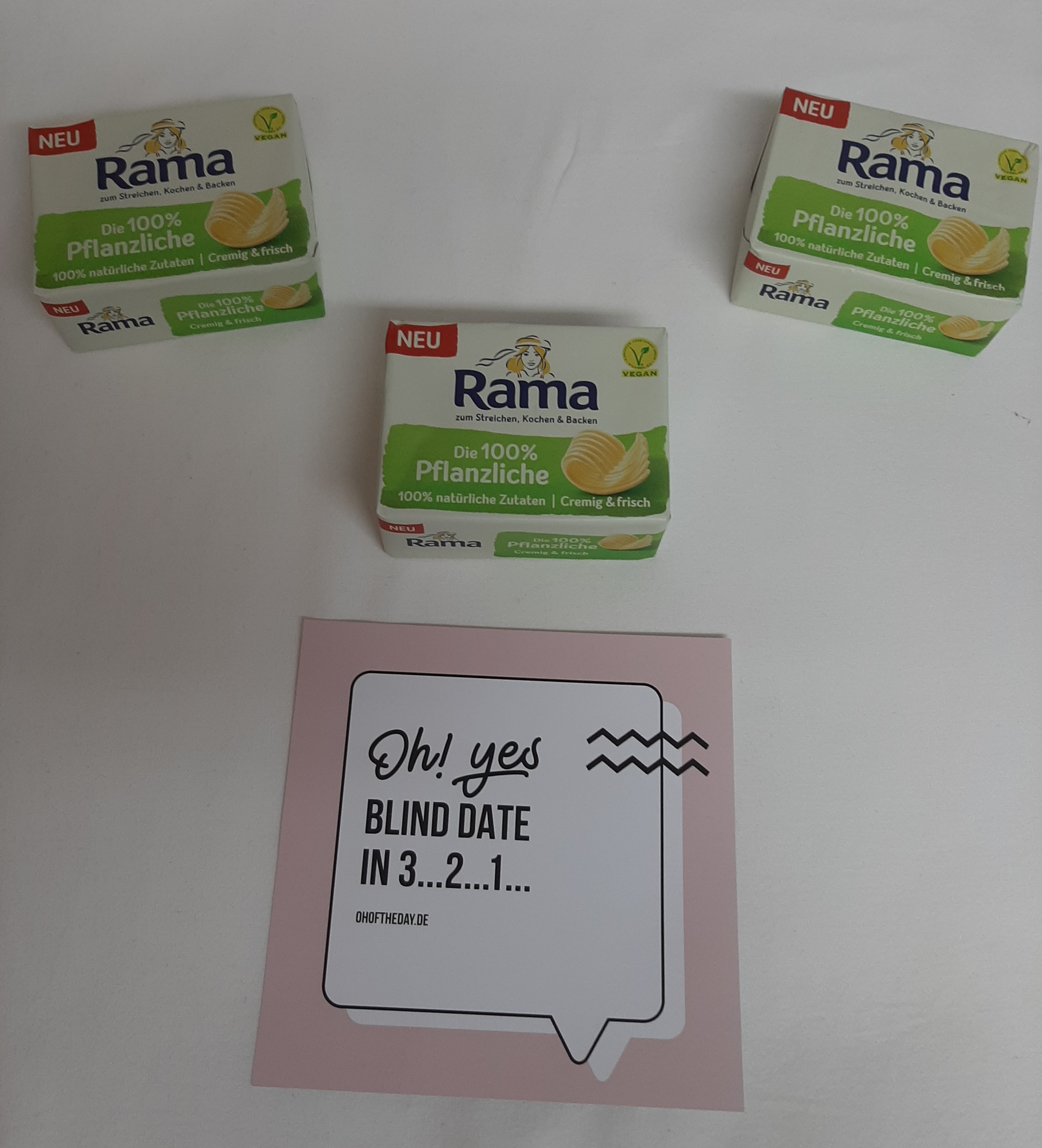 Rama Die 100 Pflanzliche Die Produkt Tester Familie