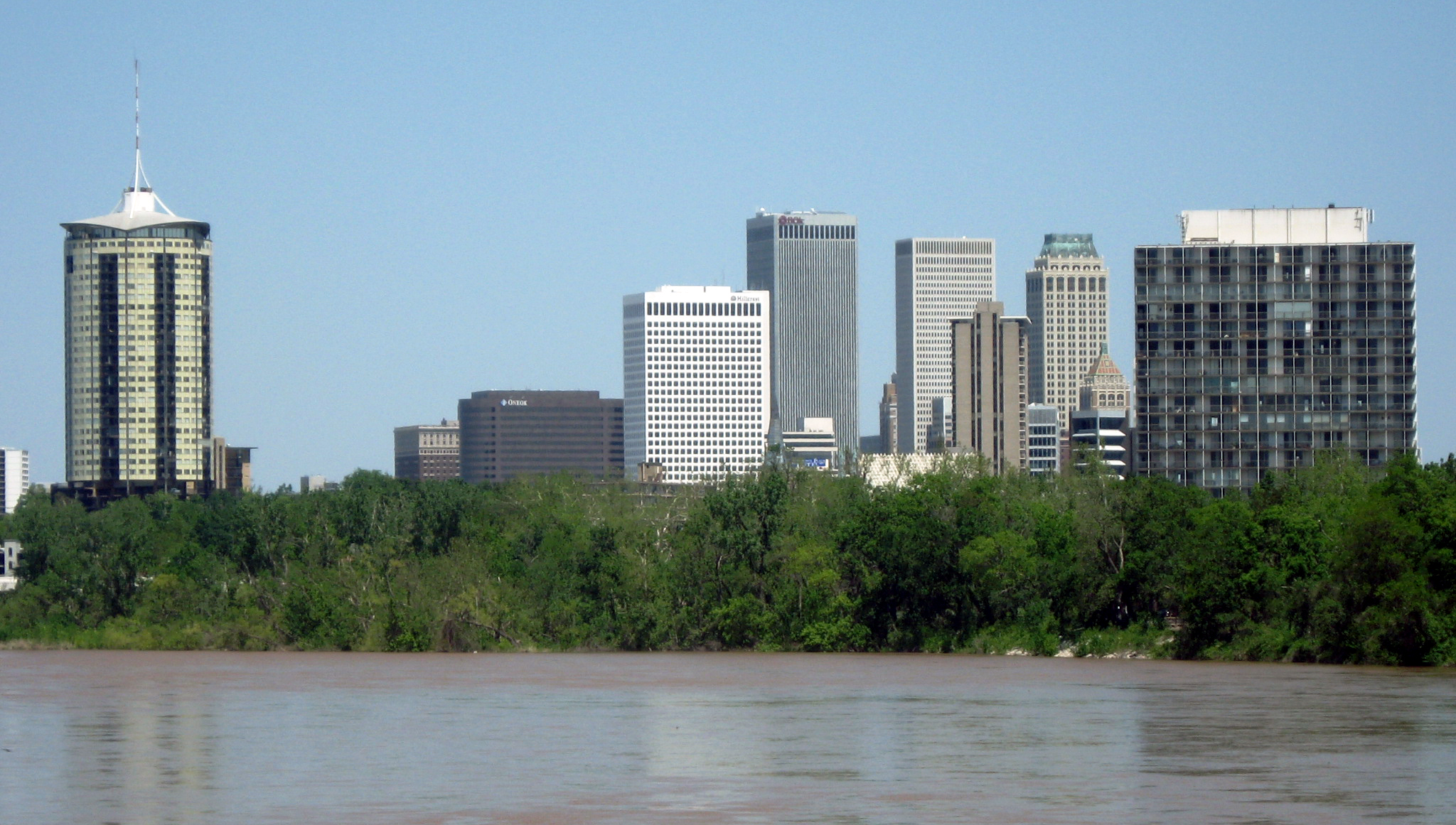 Downtown Tulsa skyline